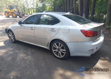 2006 Lexus Is 350 z USA, uszkodzony, nr VIN JTHBE262X65009443